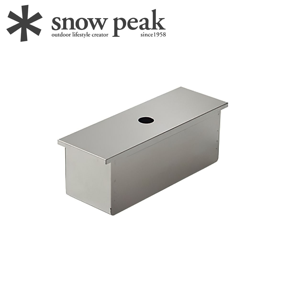Hộp Phụ Kiện Cắm Trại Du Lịch Snowpeak Stainless Box Half Unit