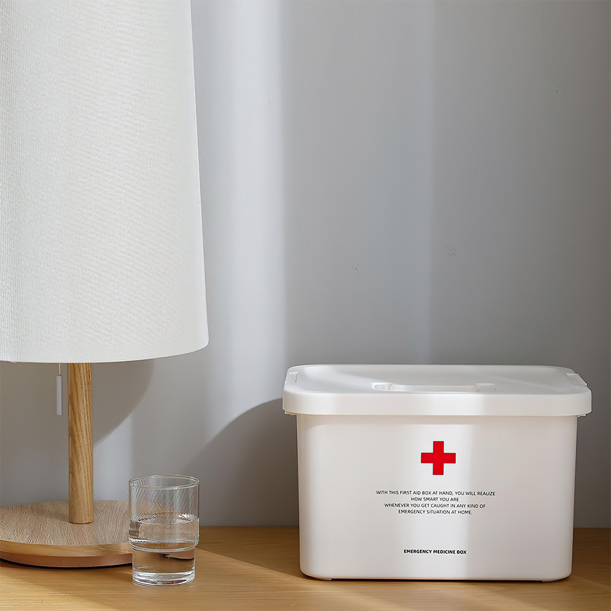 Shimoyama First Aid Box Hộp Y Tế Cứu Thương Xách Tay