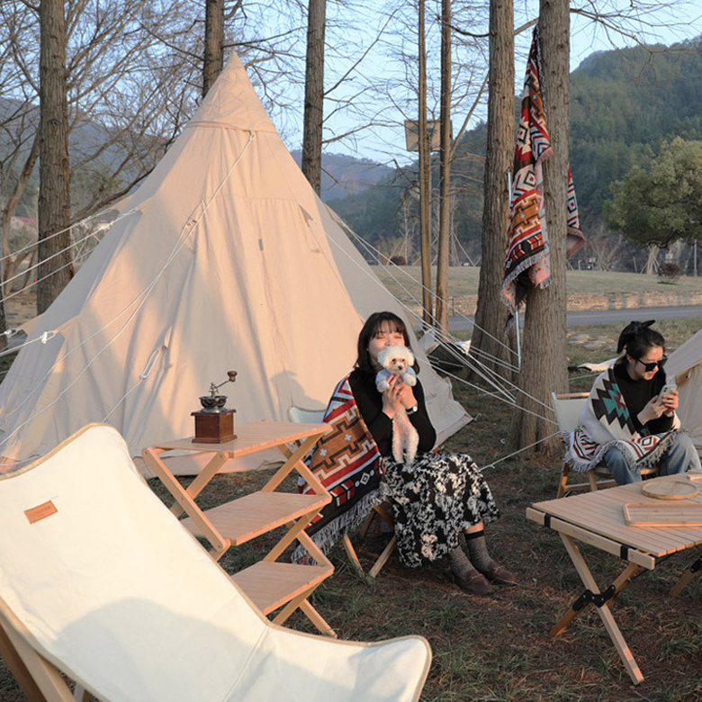 Naturehike NH20ZP004 Lều Cắm Trại Glamping 4 Người