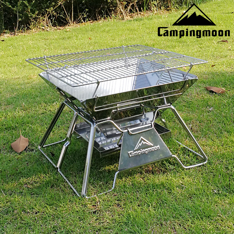 Campingmoon MT2 Bếp Nướng Dã Ngoại Gấp Gọn