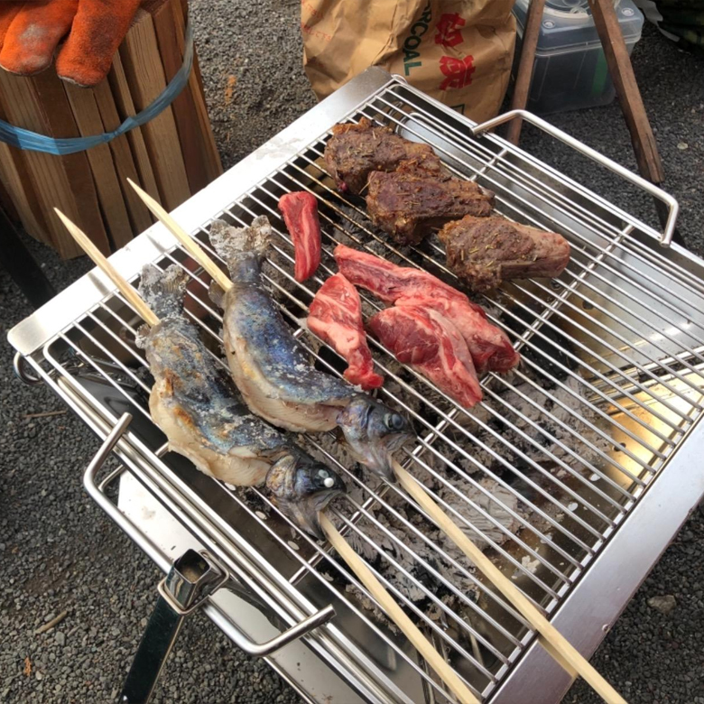 Campingmoon MT-035 Bếp Nướng Dã Ngoại Gấp Gọn