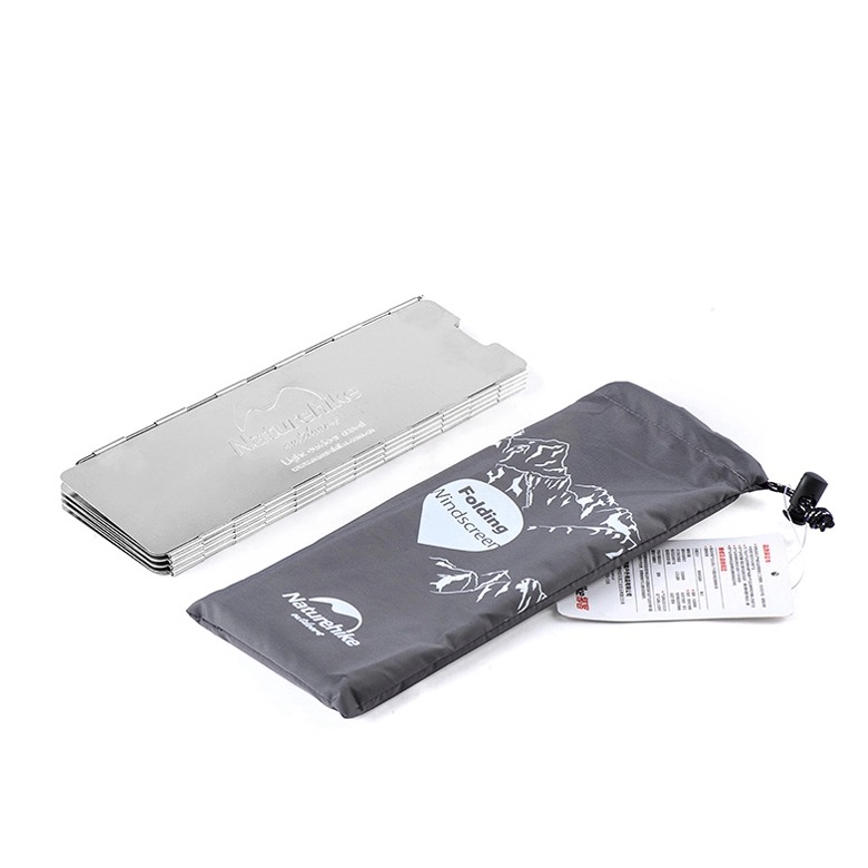 Naturehike NH15F008-B Tấm Chắn Gió Bếp 8 Khúc Foldable Wind Shield