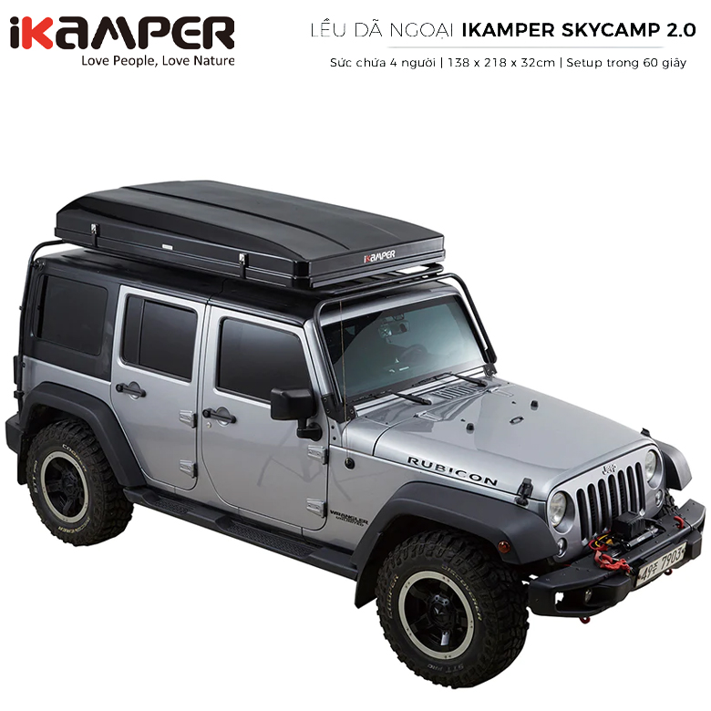Lều Nóc Ô Tô Dã Ngoại IKamper Skycam 2.0