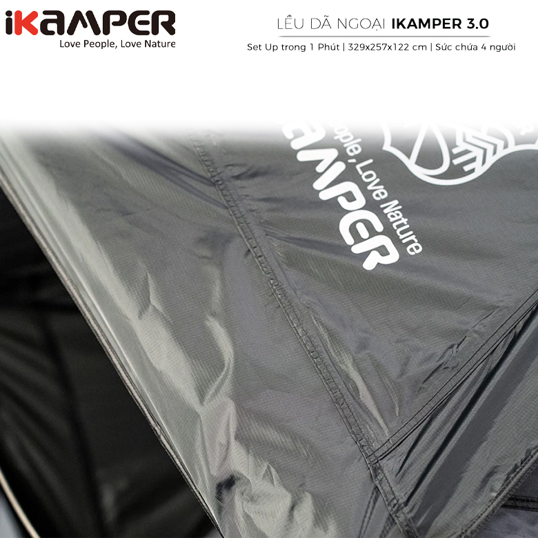 Lều Dã Ngoại Nóc Ô Tô IKAMPER SKYCAMP 3.0 ROOF TOP TENT