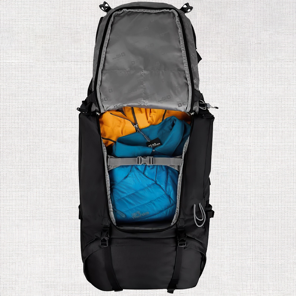 Jack Wolfskin Ba Lô Cắm Trại Du Lịch Denali Trail 65+10L