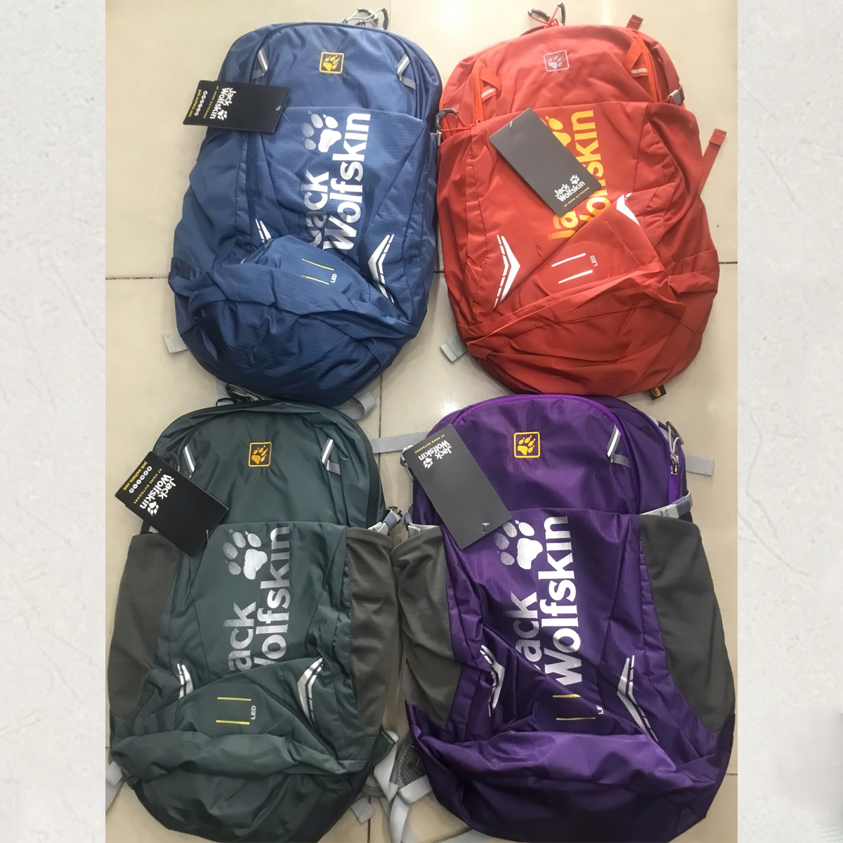 Jack Wolfskin Ba Lô Cắm Trại Leo Núi 24L