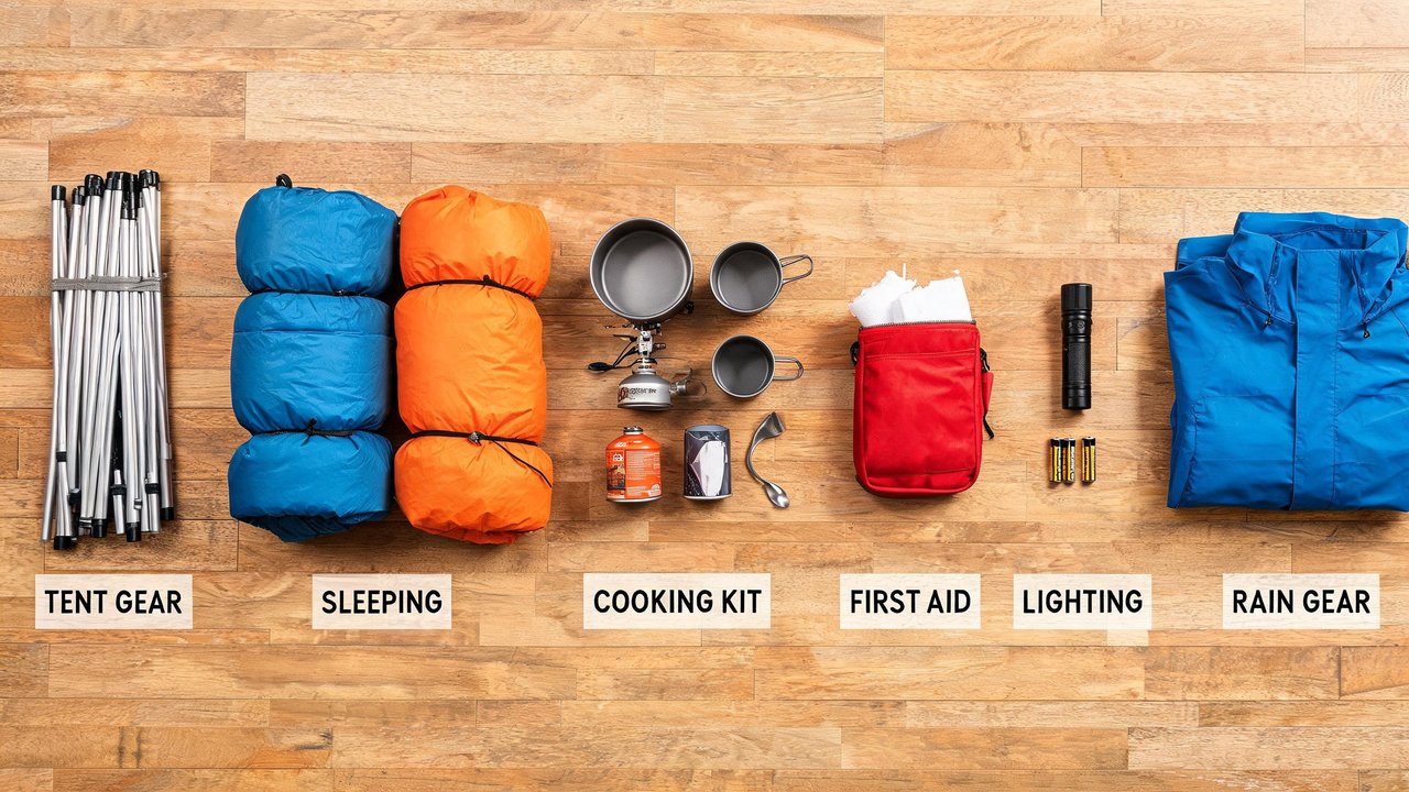 Checklist 55+ vật dụng cắm trại cần mang theo — ProCamping.vn
