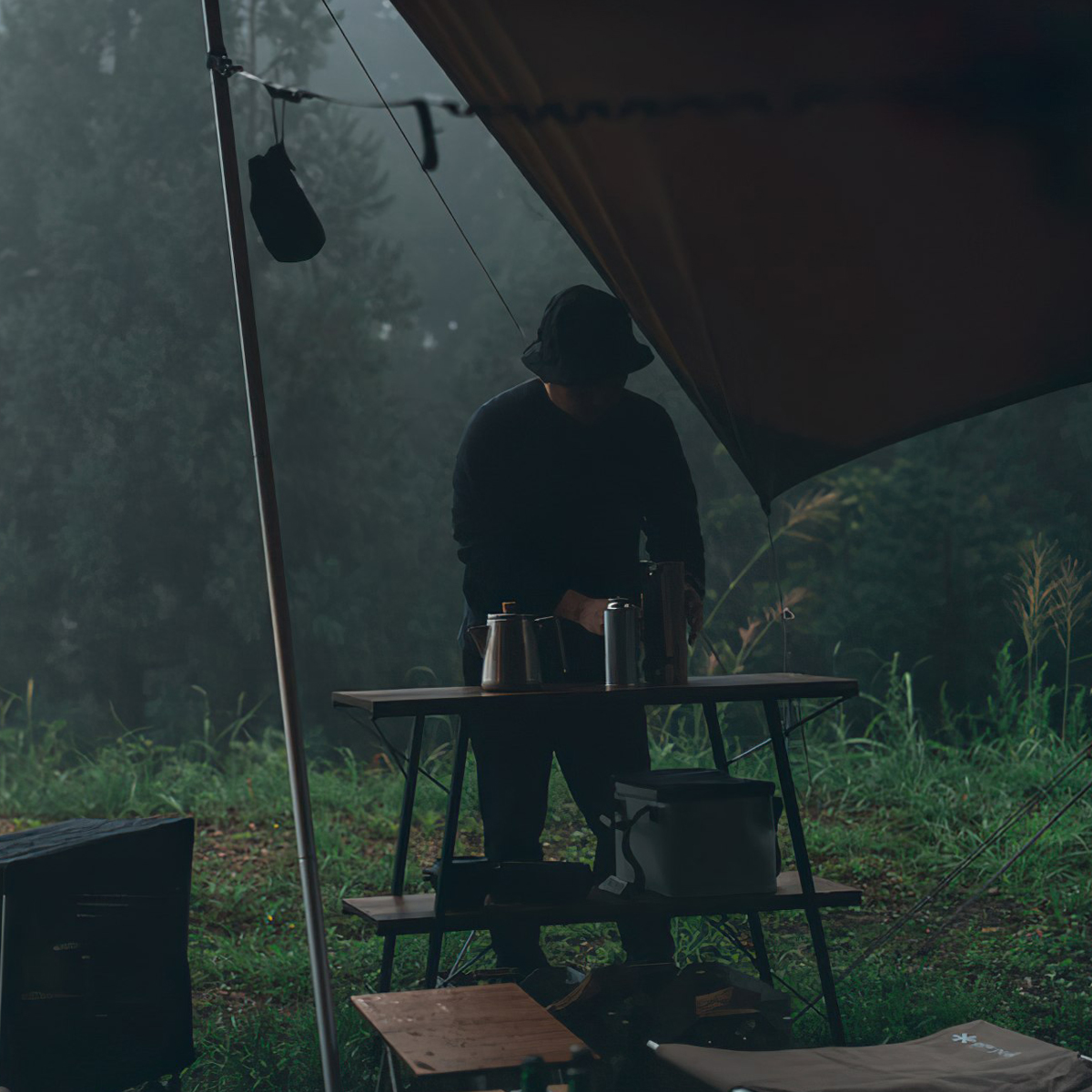 Kệ Đựng Đồ Đa Năng Du Lịch Cắm Trại Snowpeak One-Action Rack