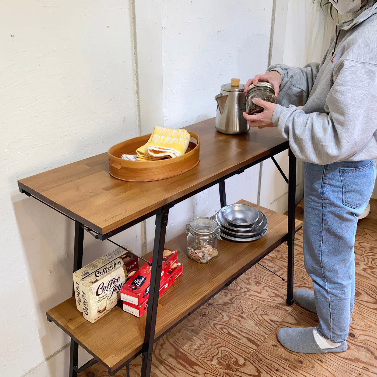 Kệ Đựng Đồ Đa Năng Du Lịch Cắm Trại Snowpeak One-Action Rack