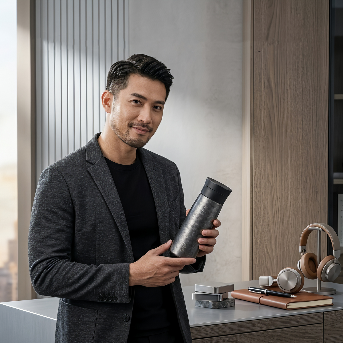 Keith Titanium Bình Giữ Nhiệt 2 Lớp Dã Ngoại Ti3132 / Ti3135 - 380ml