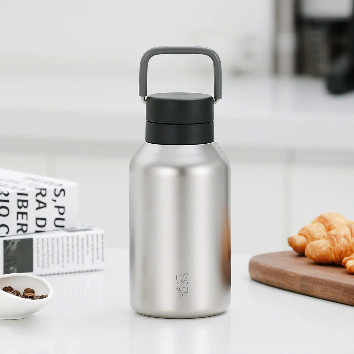 Keith Titanium Bình giữ nhiệt Dã Ngoại 900ml - Ti3105