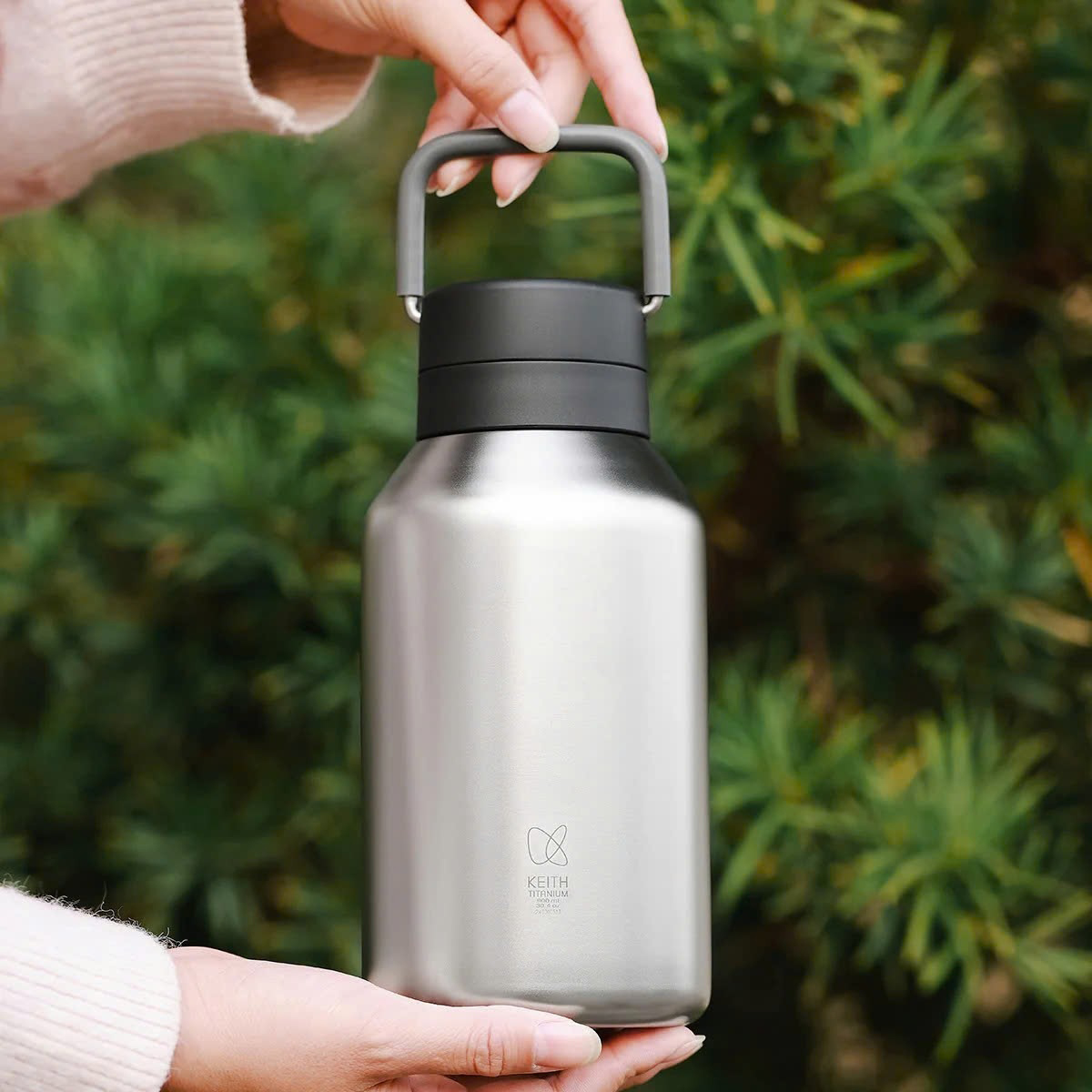Keith Titanium Bình giữ nhiệt Dã Ngoại 900ml - Ti3105