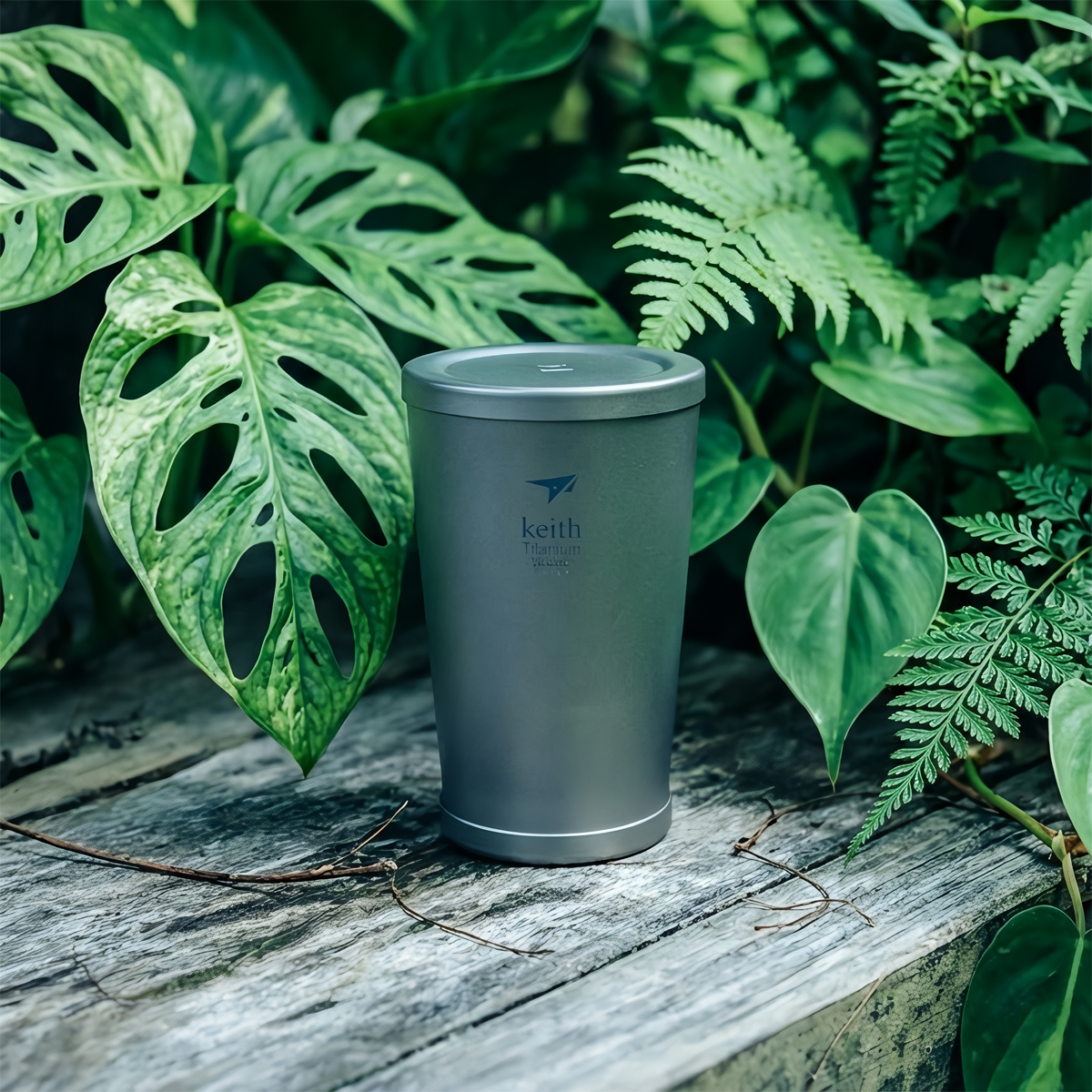 Keith Titanium Cốc Cà Phê 2 lớp Cắm Trại Dã Ngoại Ti3150 320ml