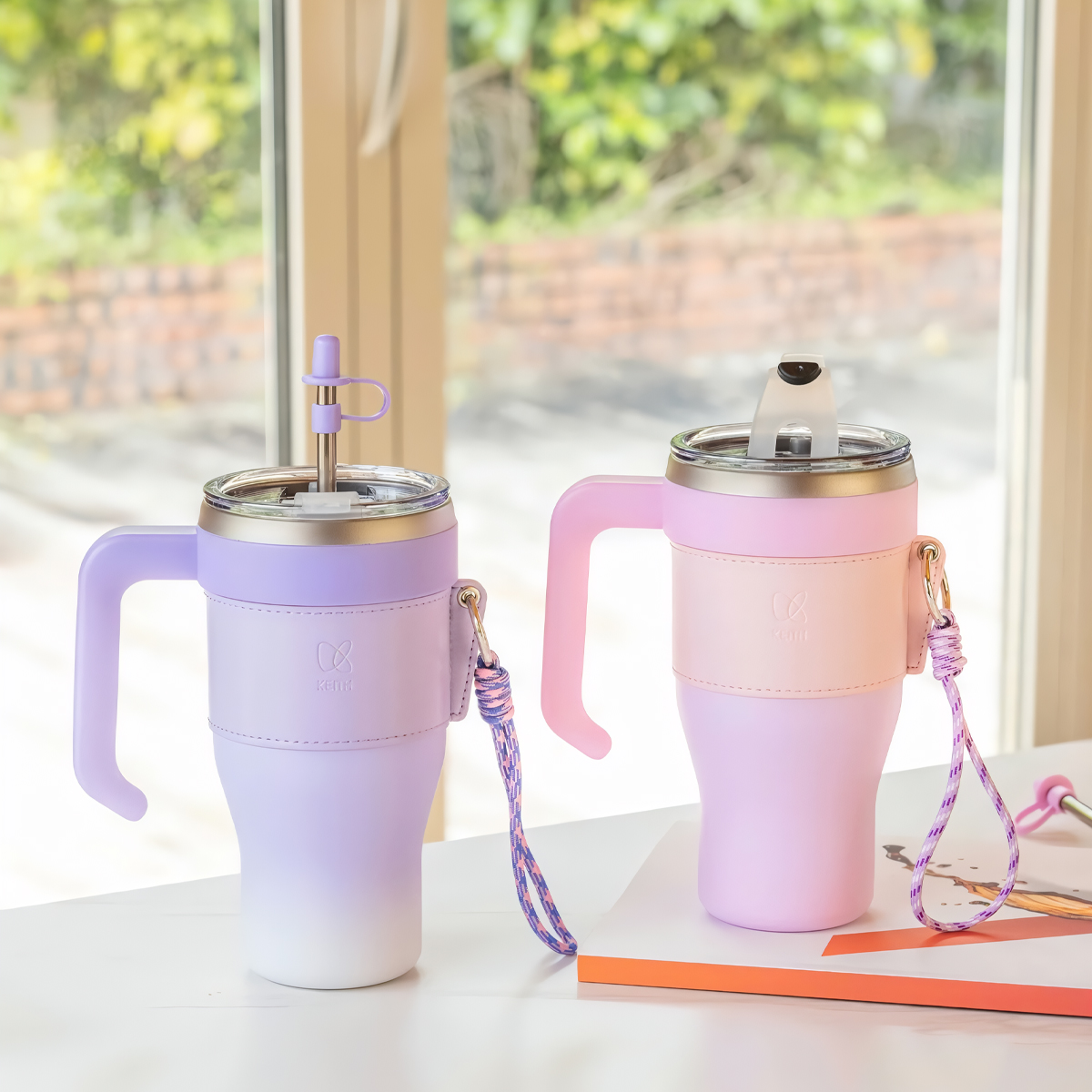 Keith Titanium Ly cốc Dã Ngoại 100% Titanium siêu nhẹ 1 lớp Ti3273 / Ti3272 / Ti3271 - 1000ml