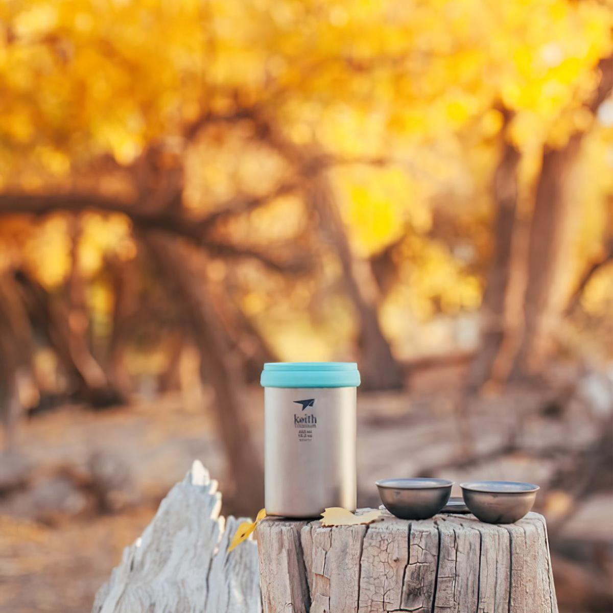 Keith Titanium Ti3520 Cốc Pha Trà Office Mug With Tea Infuser