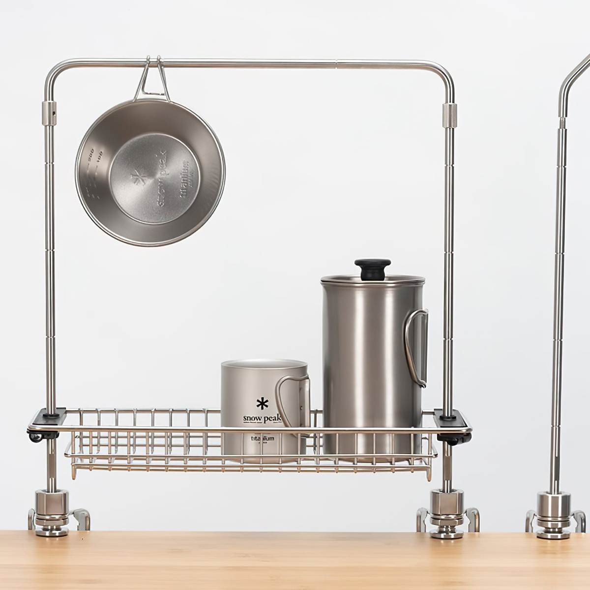 Kẹp Bàn Đa Năng Kết Hợp Với Các Sản Phẩm Snowpeak Tabletop Architect Clamp Ck-300