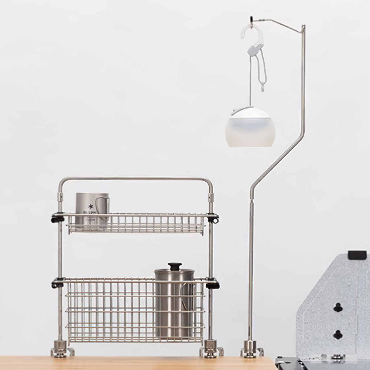 Kẹp Bàn Đa Năng Kết Hợp Với Các Sản Phẩm Snowpeak Tabletop Architect Clamp Ck-300