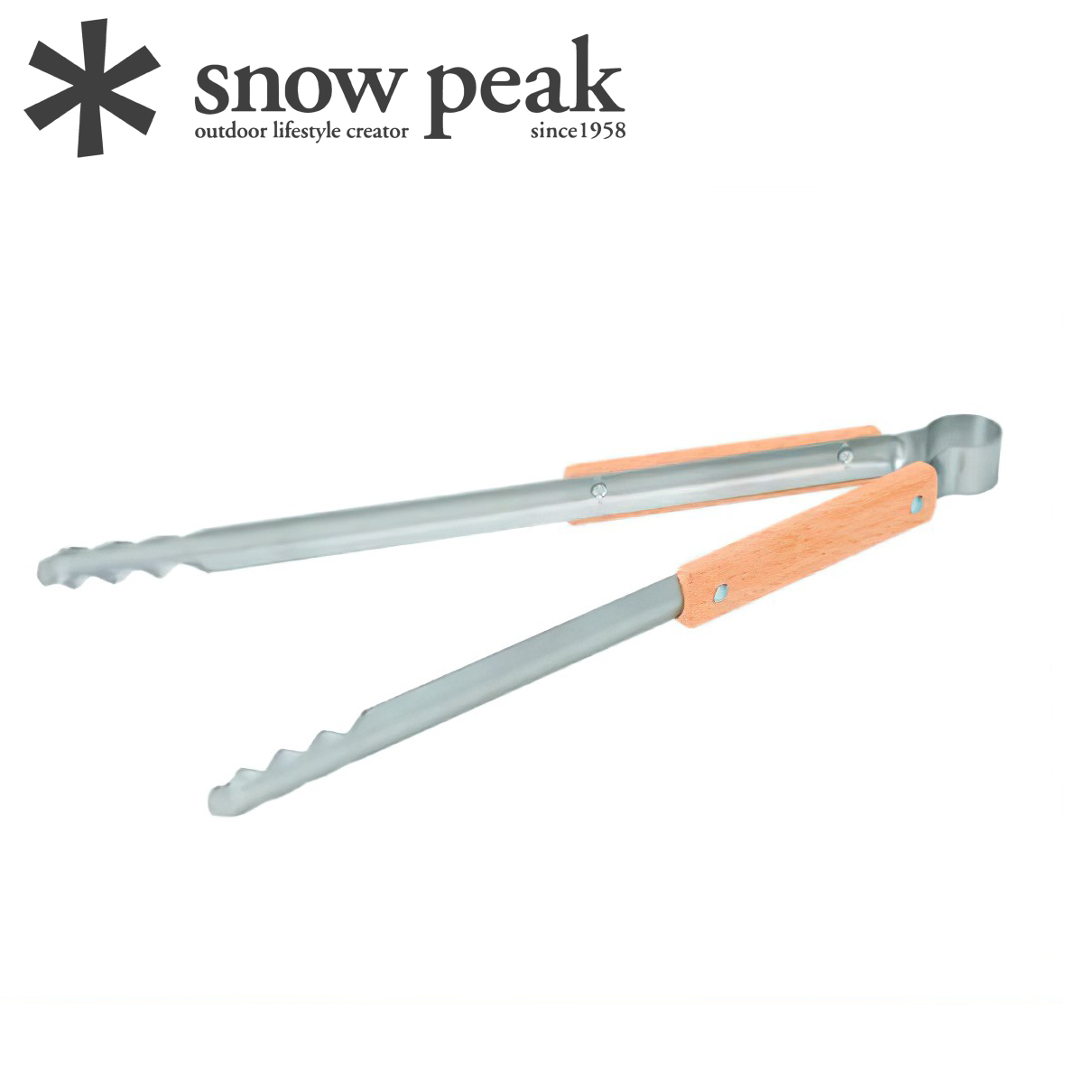 Kẹp Gắp Thức Ăn Cắm Trại Du Lịch Snowpeak Barbeque Tongs