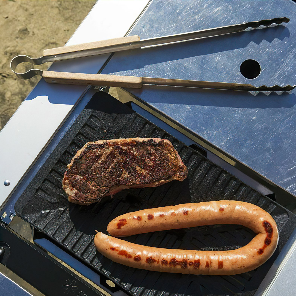 Kẹp Gắp Thức Ăn Cắm Trại Du Lịch Snowpeak Barbeque Tongs