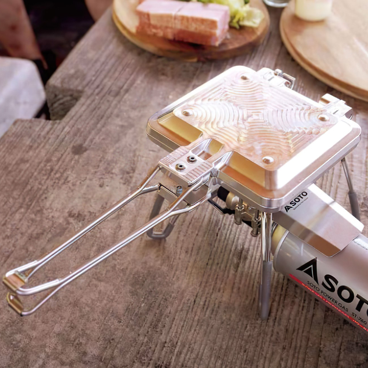 Kẹp Làm Bánh Cắm Trại Du Lịch Soto Minimal Hot Sand Maker