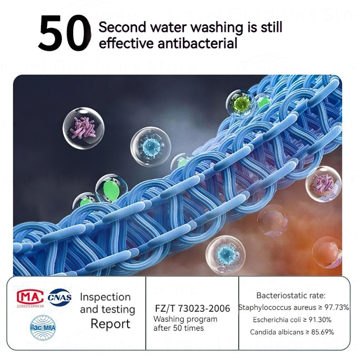 Khăn Mặt Kháng khuẩn Cắm Trại Naturehike