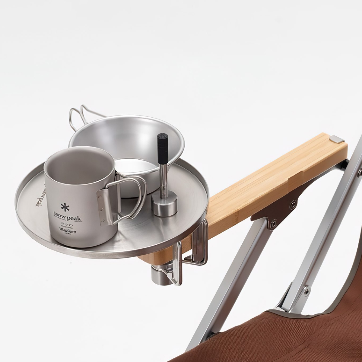 Khay Đựng Đồ Tiện Lợi Cắm Trại Du Lịch Snowpeak Table Top Architect Side Tray