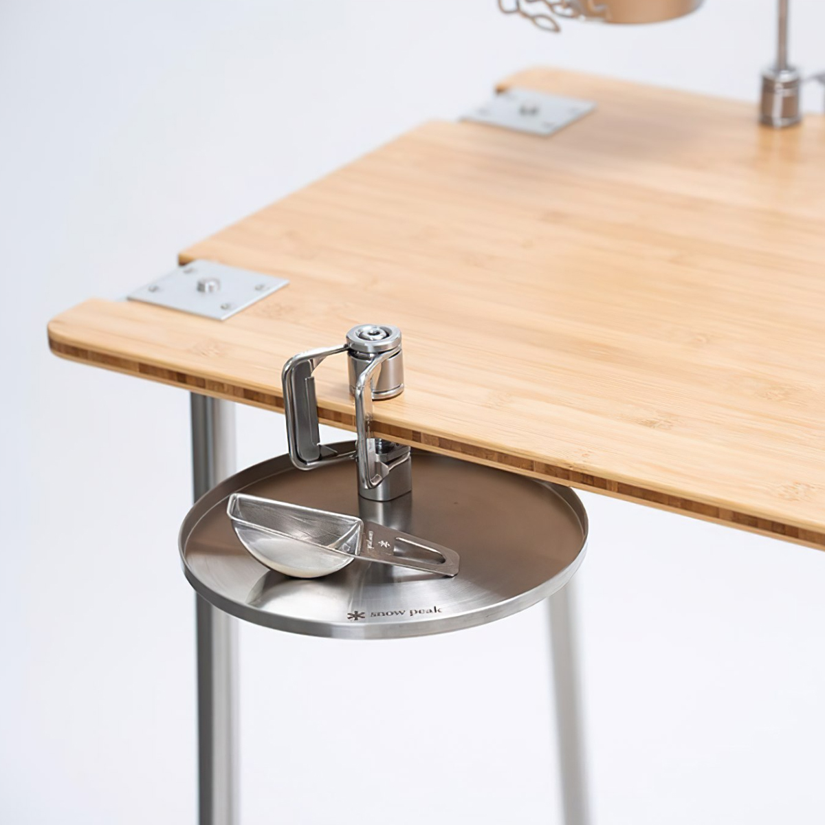 Khay Đựng Đồ Tiện Lợi Cắm Trại Du Lịch Snowpeak Table Top Architect Side Tray