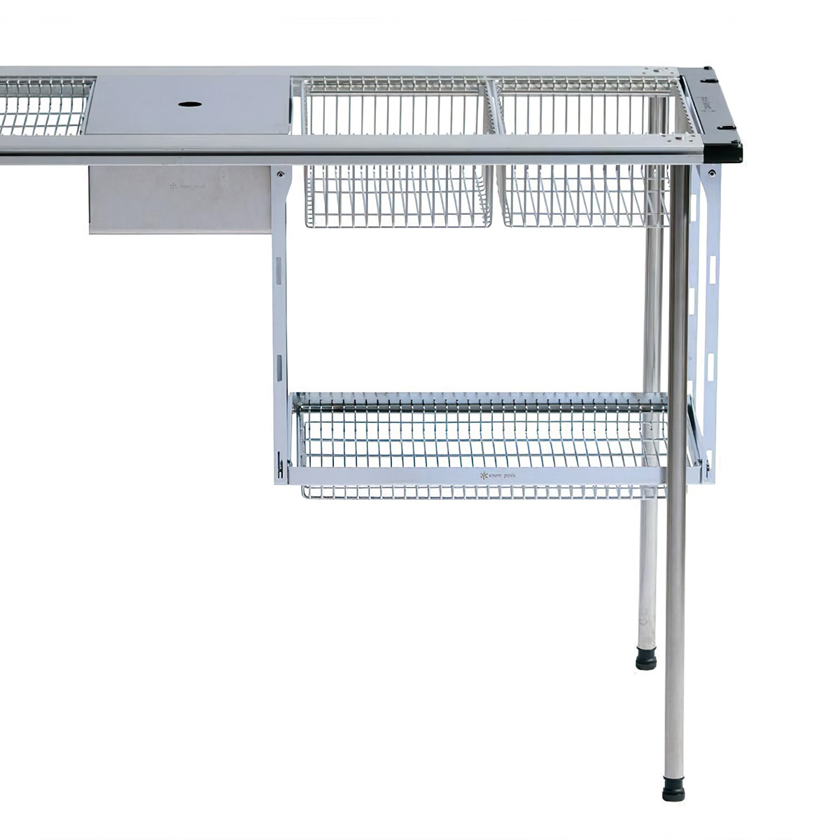 Snowpeak Khay Lưới Đựng Đồ Cắm Trại Du Lịch Kết Hợp Với Các Sản Phẩm Của Mesh Tray 1 Unit Deep Type