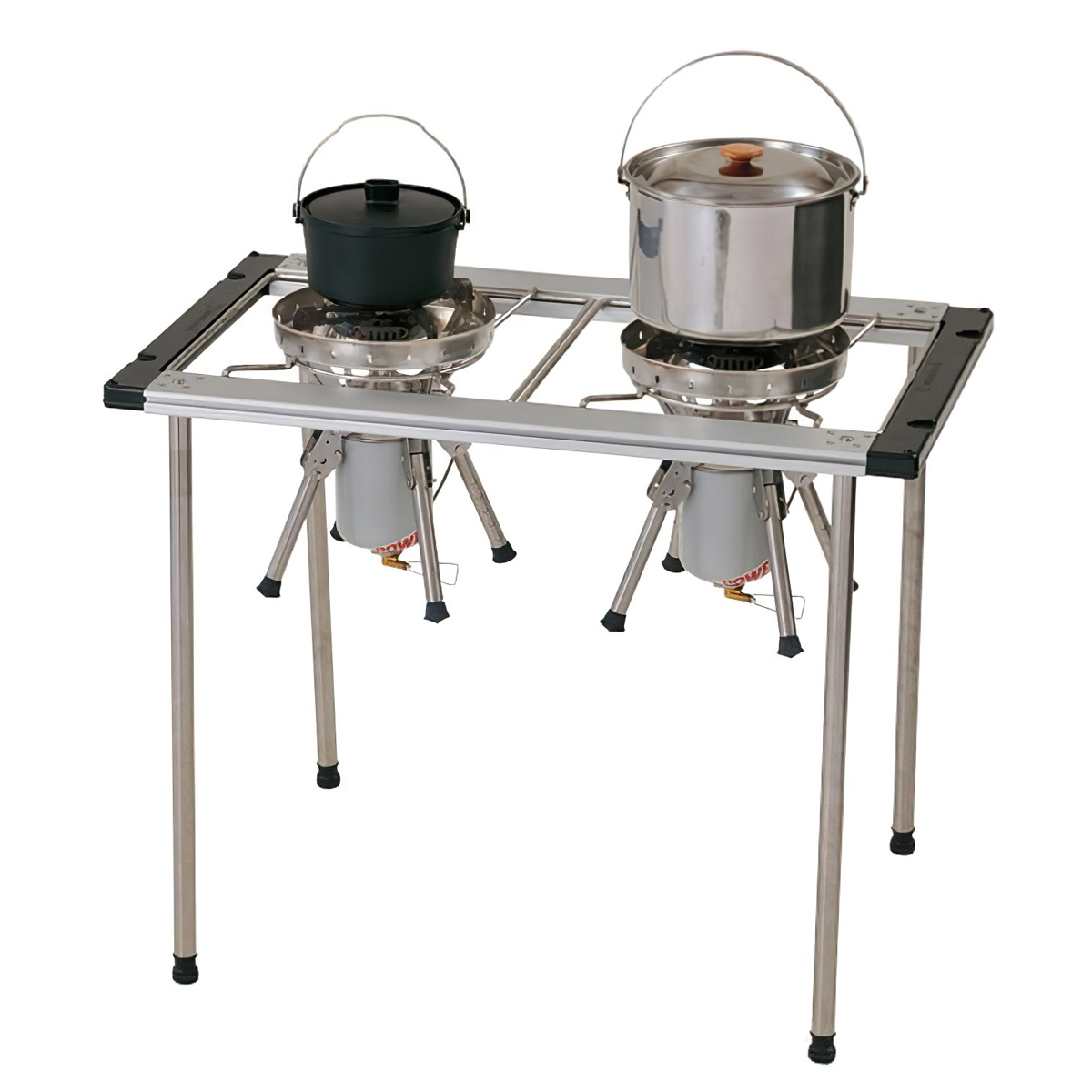 Snowpeak Khung Bàn Cắm Trại Du Lịch Kết Hợp Với Các Sản Phẩm Của Thương Hiệu Igt Iron Grill Table Frame 3 Unit