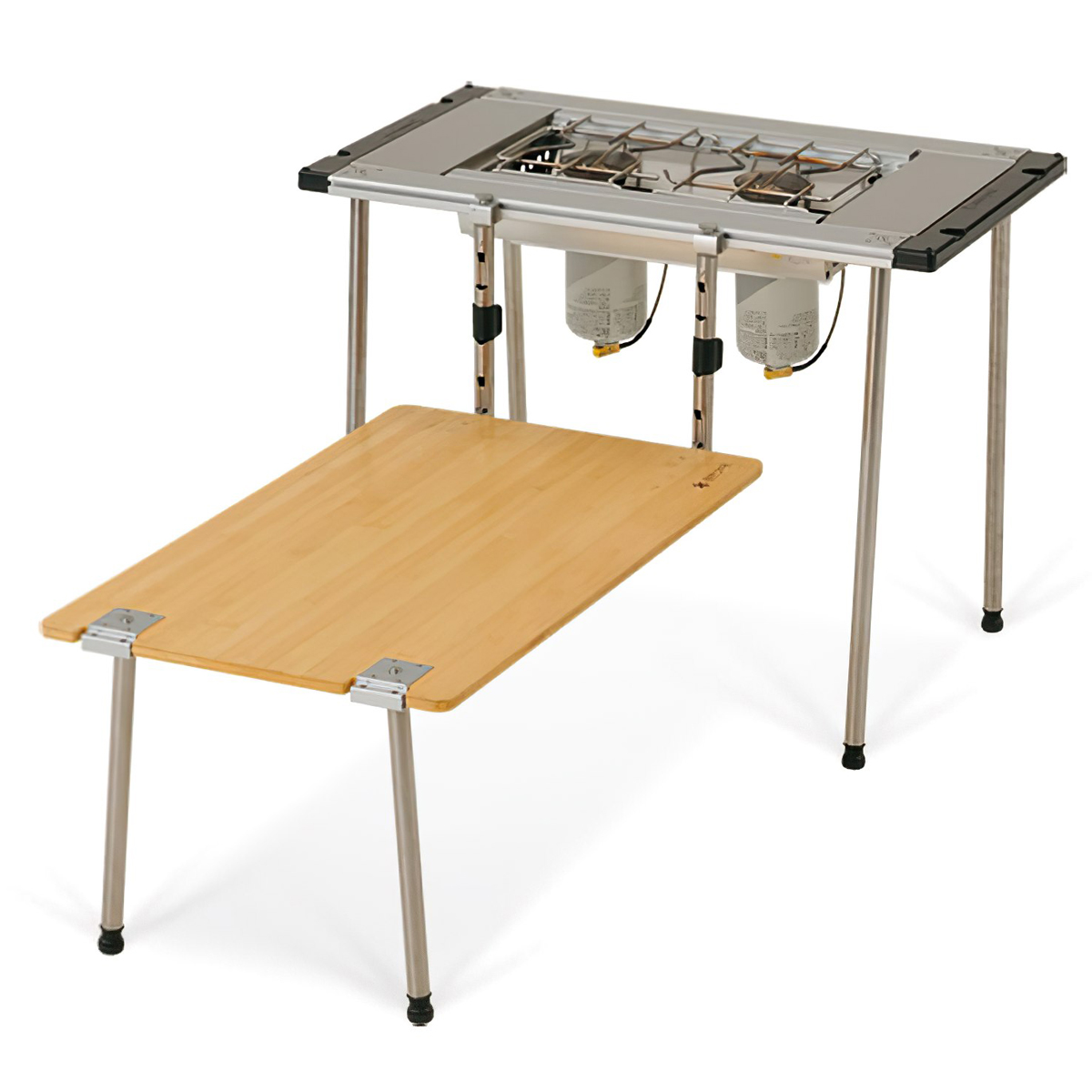 Snowpeak Khung Bàn Cắm Trại Du Lịch Kết Hợp Với Các Sản Phẩm Của Thương Hiệu Igt Iron Grill Table Frame 3 Unit