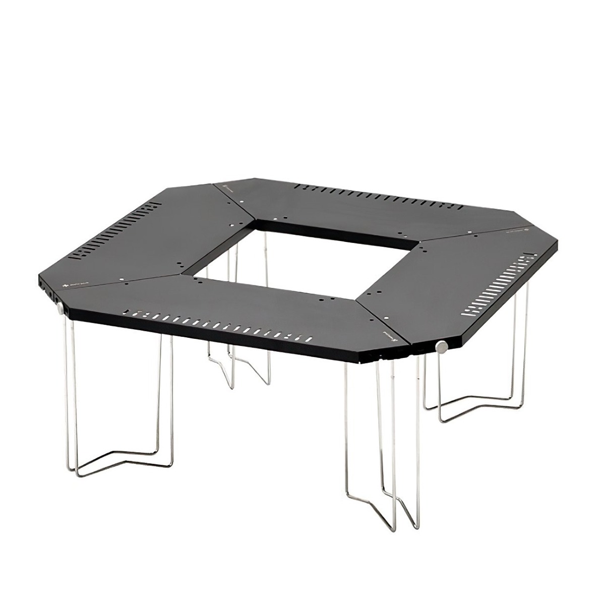 Khung Bàn Lắp Ghép Cắm Trại Du Lịch Snowpeak Jikaro Table Black