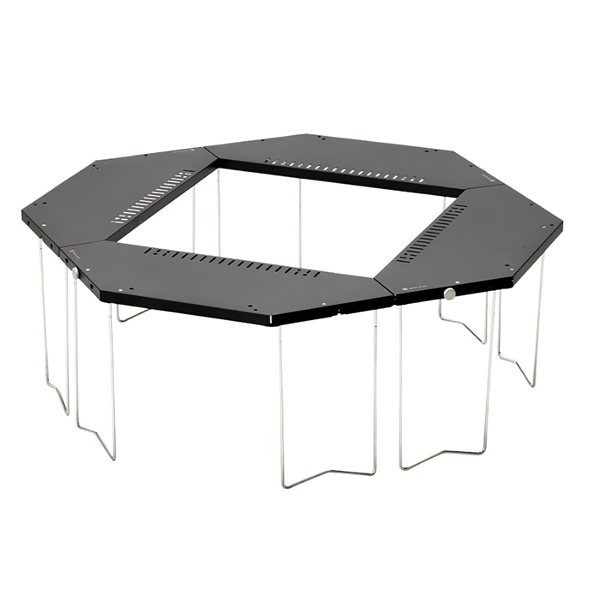 Khung Bàn Lắp Ghép Cắm Trại Du Lịch Snowpeak Jikaro Table Black