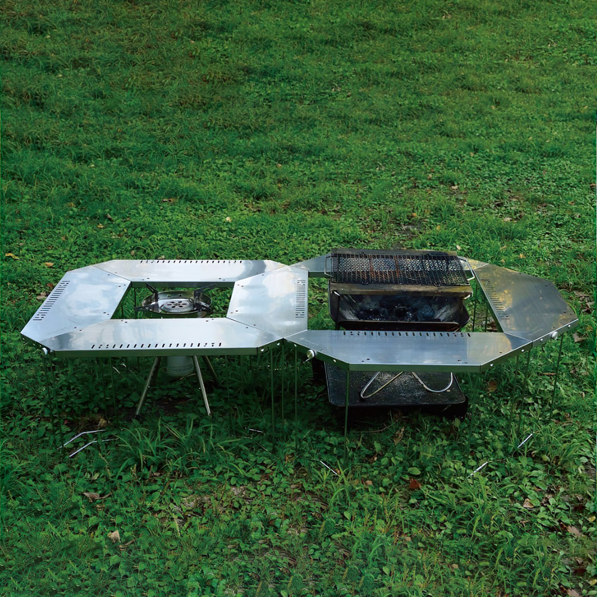 Khung Bàn Lắp Ghép Cắm Trại Du Lịch Snowpeak Jikaro Table