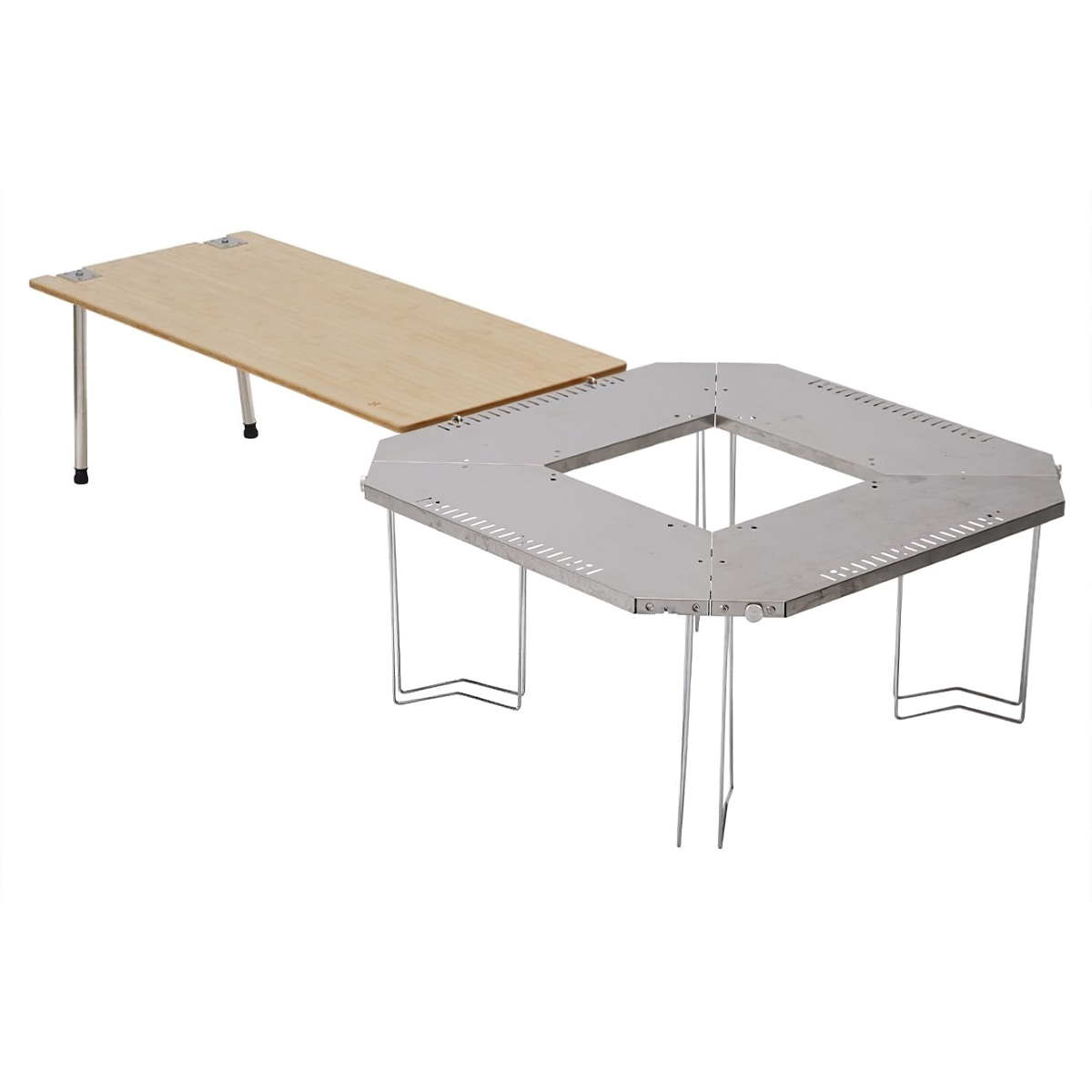 Khung Bàn Lắp Ghép Cắm Trại Du Lịch Snowpeak Jikaro Table