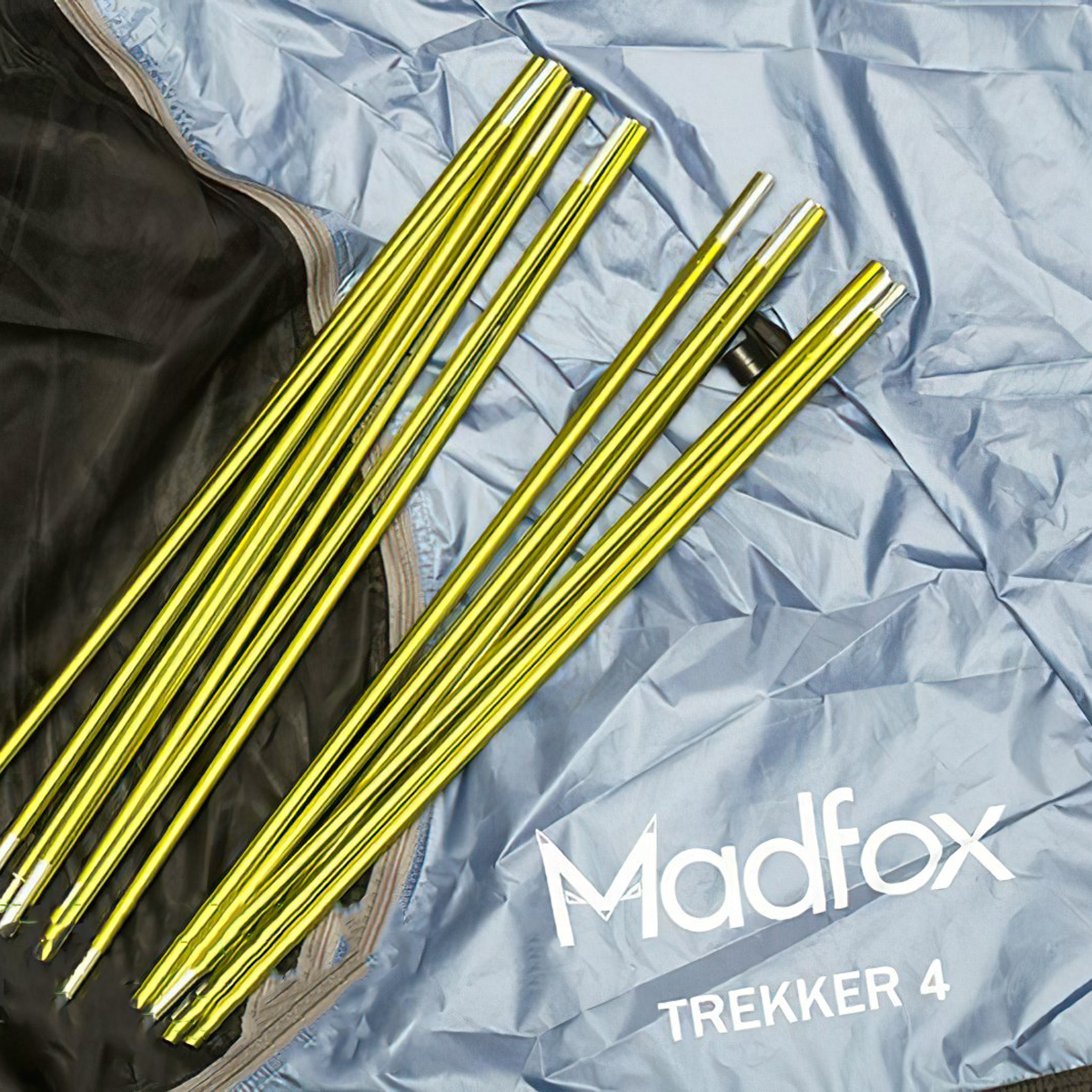 Khung Lều Nhôm 7001 AVIATION Cho Lều 4 Người MADFOX ( 1 Set )