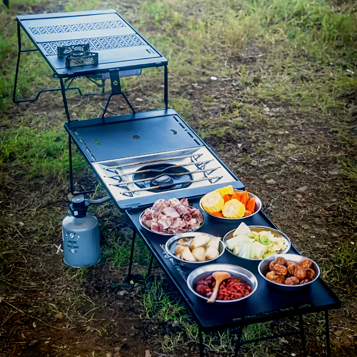 Campingmoon Khung Mặt Bàn IGT Cắm Trại Ck-3650