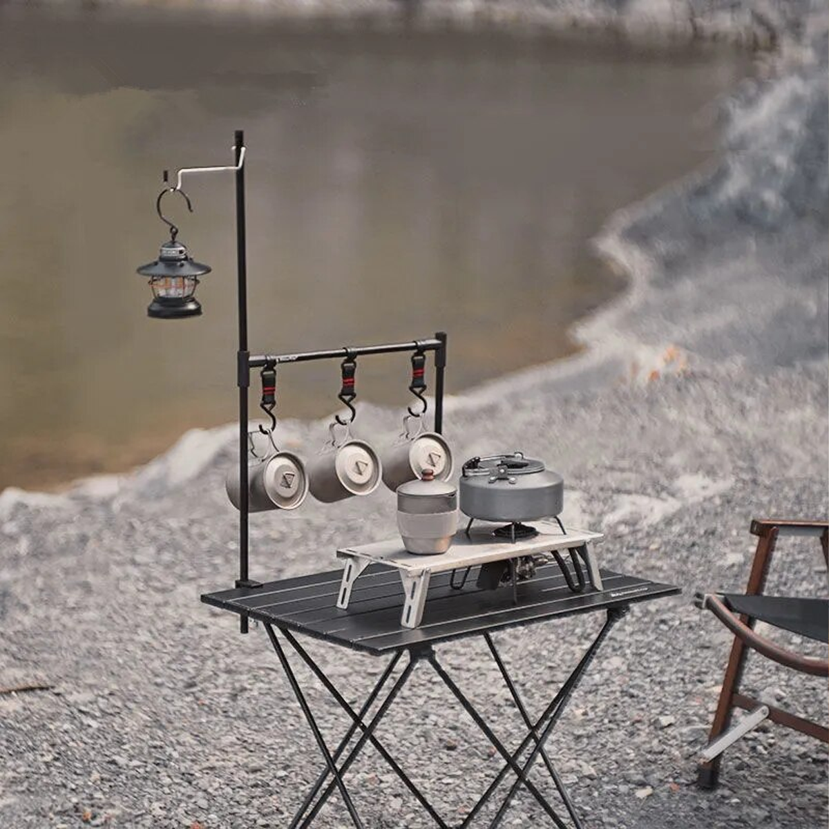 Naturehike NH20PJ137 Khung Treo Đồ Dã Ngoại Gắn Bàn