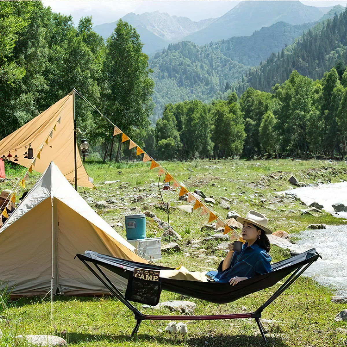 Khung Võng Xếp Cắm Trại Gấp Gọn Naturehike