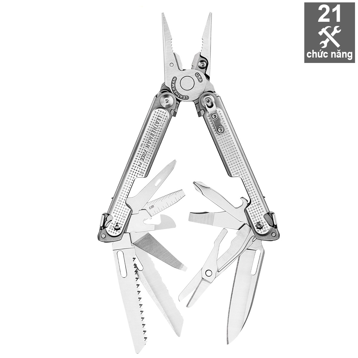 Leatherman FREE™ P4 Kiềm Đa Năng Cắm Trại