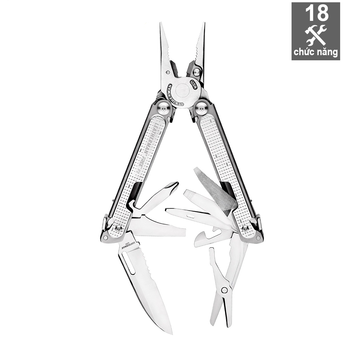 Leatherman WAVE® + Kiềm Đa Năng Cắm Trại