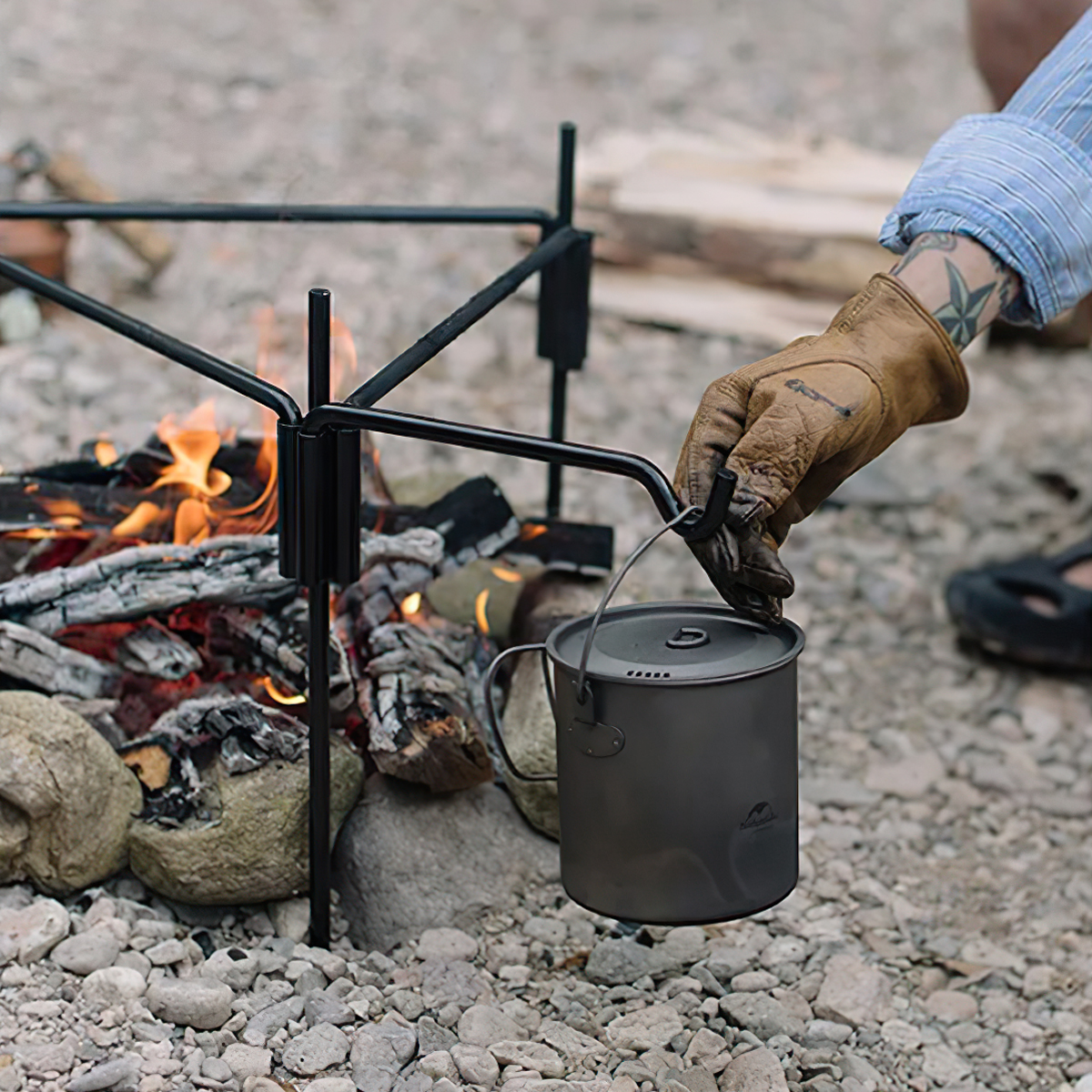 Naturehike Kiềng Treo Đa Năng Nấu Ăn Cắm Trại, Glamping NH20PJ208