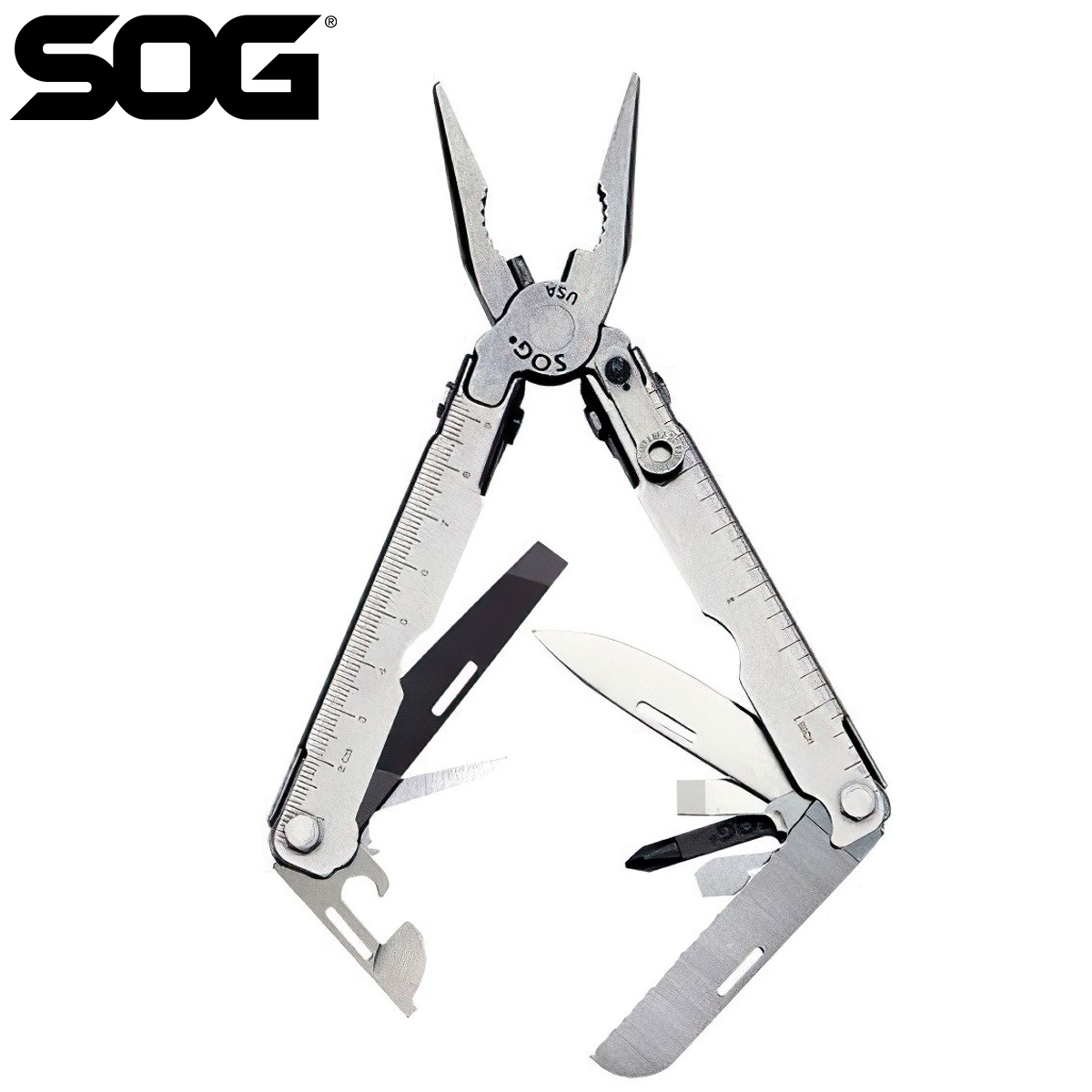 Kìm Đa Năng Cắm Trại SOG Paratool Satin Polish / Black Oxide