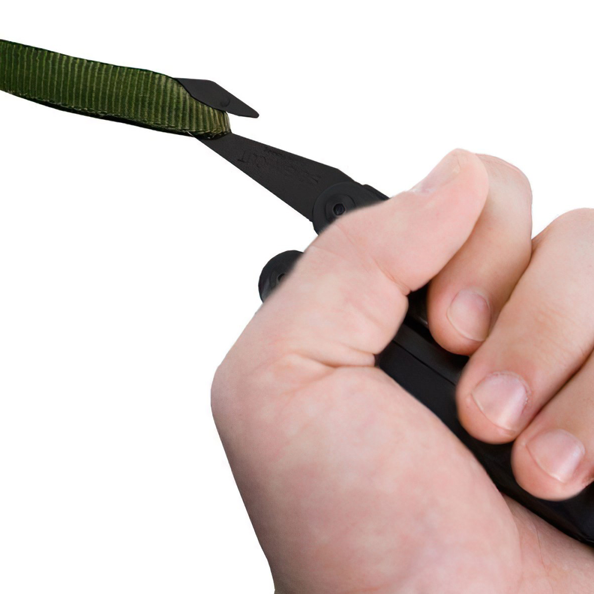 Kìm Đa Năng Cắm Trại SOG Powerlock EOD V-Cutter Satin Polish / Black Oxide