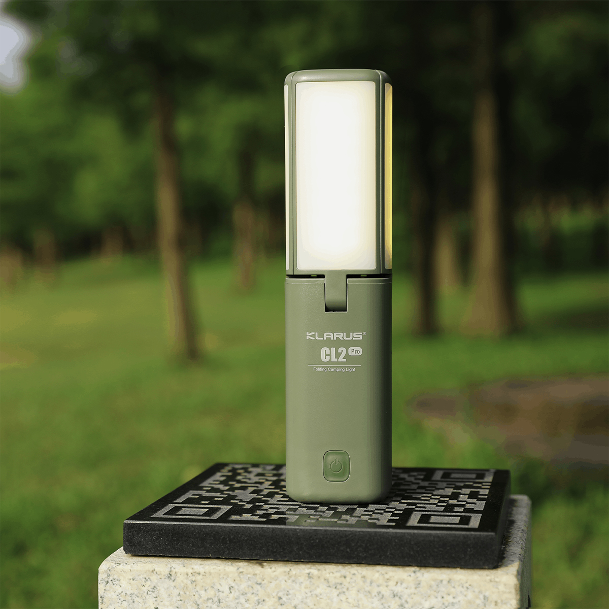 Klarus CL2 Pro Đèn Gập Cắm Trại 750 Lumen Sáng Tỏa 360 Độ, Pin Liền Thân 14000mAh USB-C PowerBank