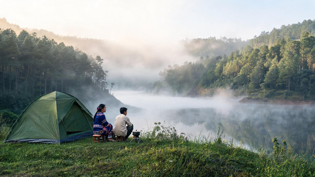 Naturehike Bộ Nồi Nhôm Cắm Trại Cao Cấp CNK2450CF010