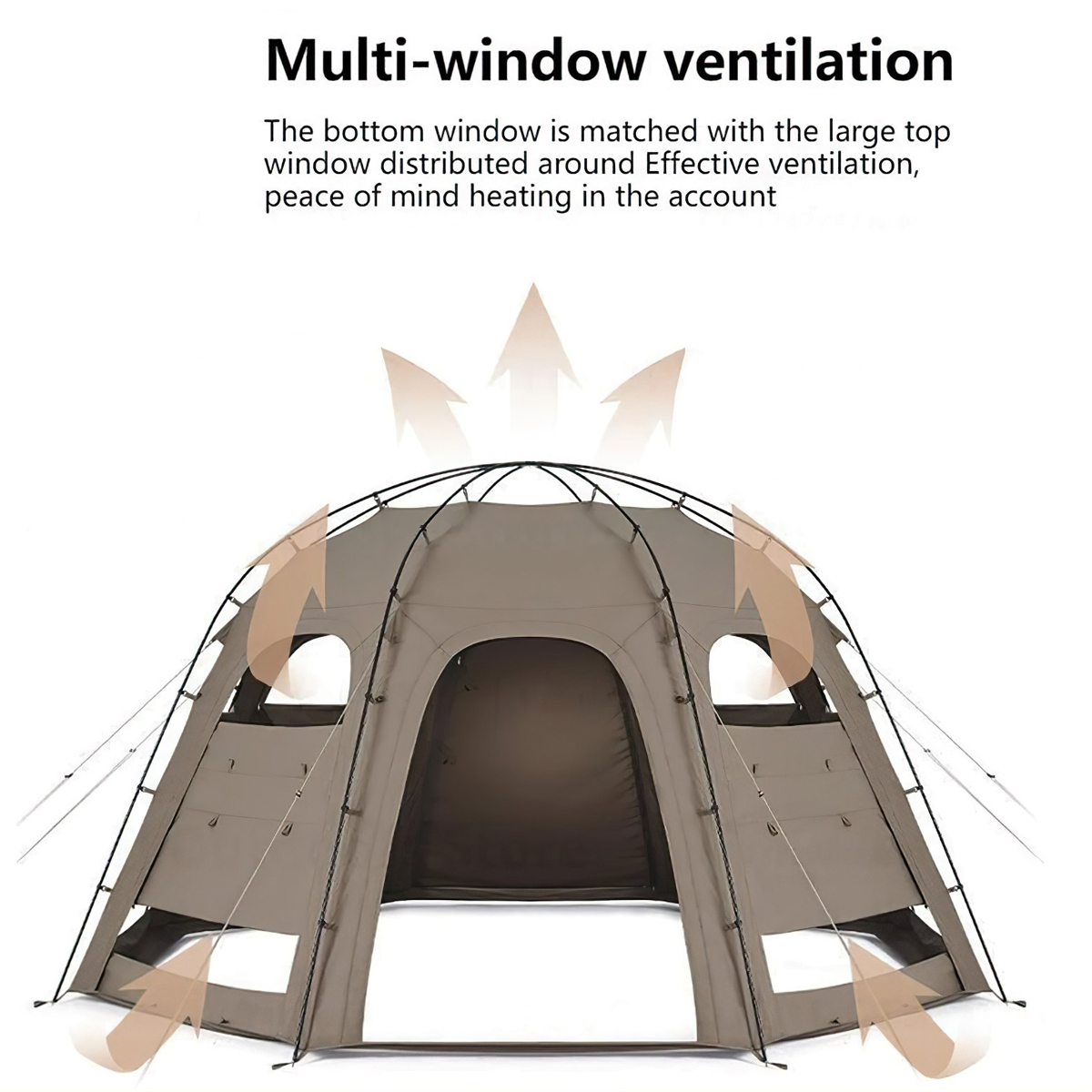 Naturehike CNH22ZP032 Lều 4-5 người MG Outdoor Dome Tent