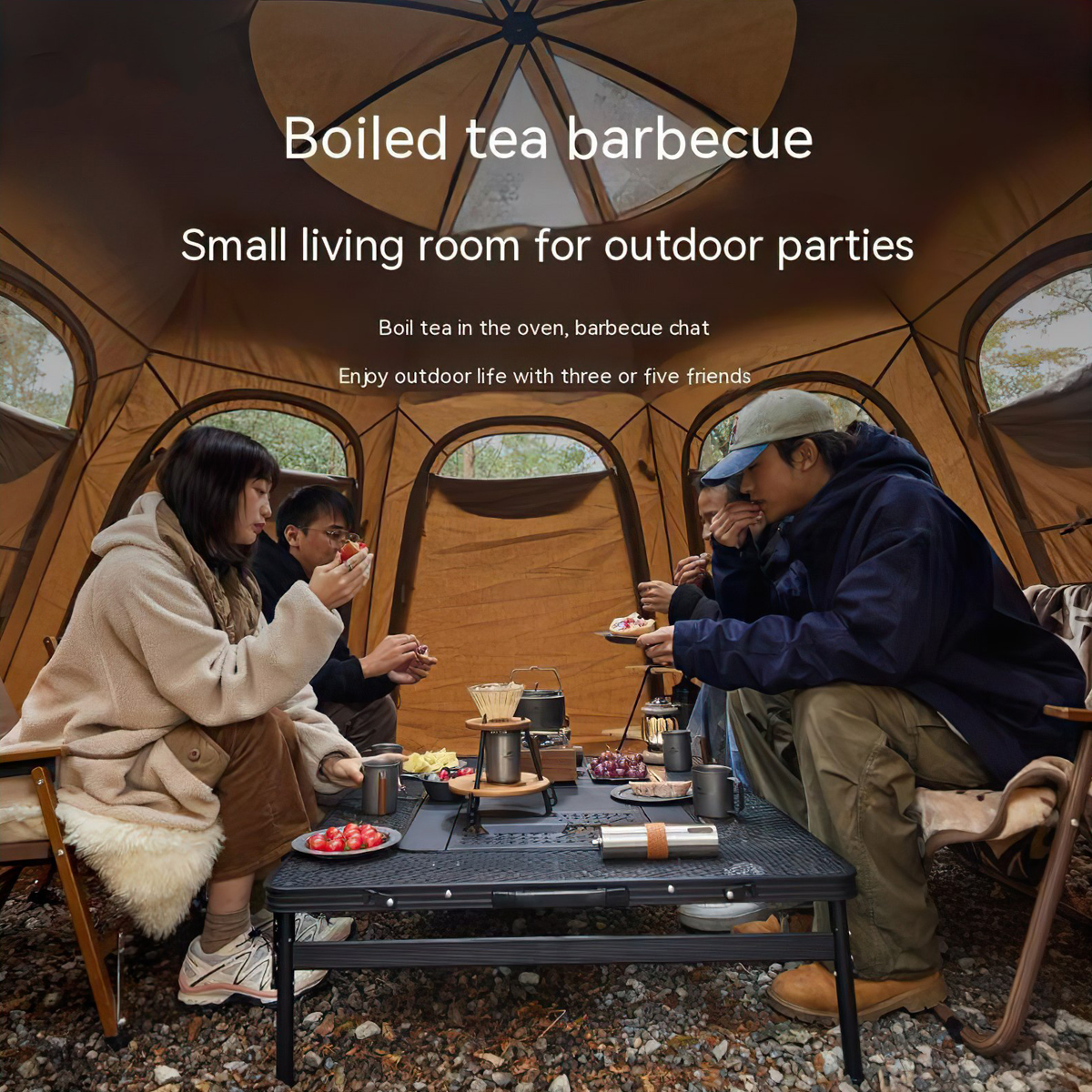 Naturehike CNH22ZP032 Lều 4-5 người MG Outdoor Dome Tent