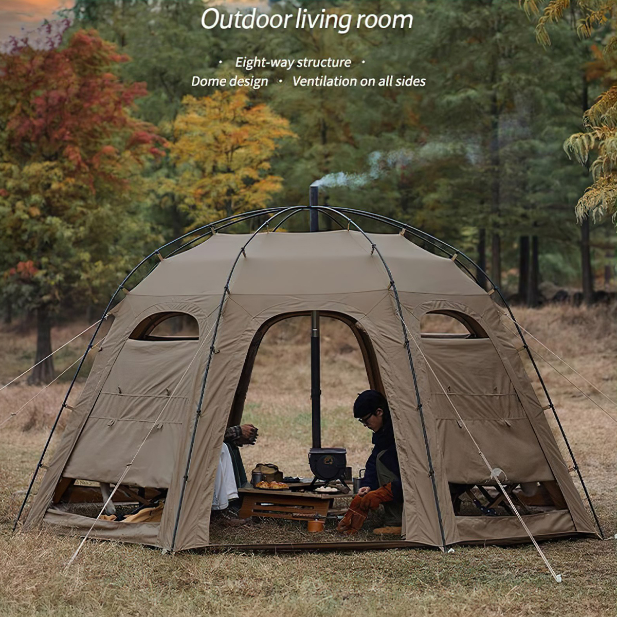 Naturehike CNH22ZP032 Lều 4-5 người MG Outdoor Dome Tent