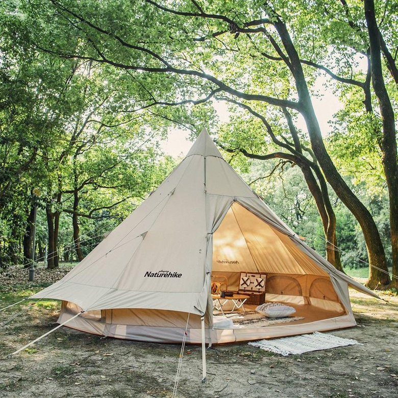 Naturehike NH20ZP005 Lều Cắm Trại 8 người Glamping Brighten