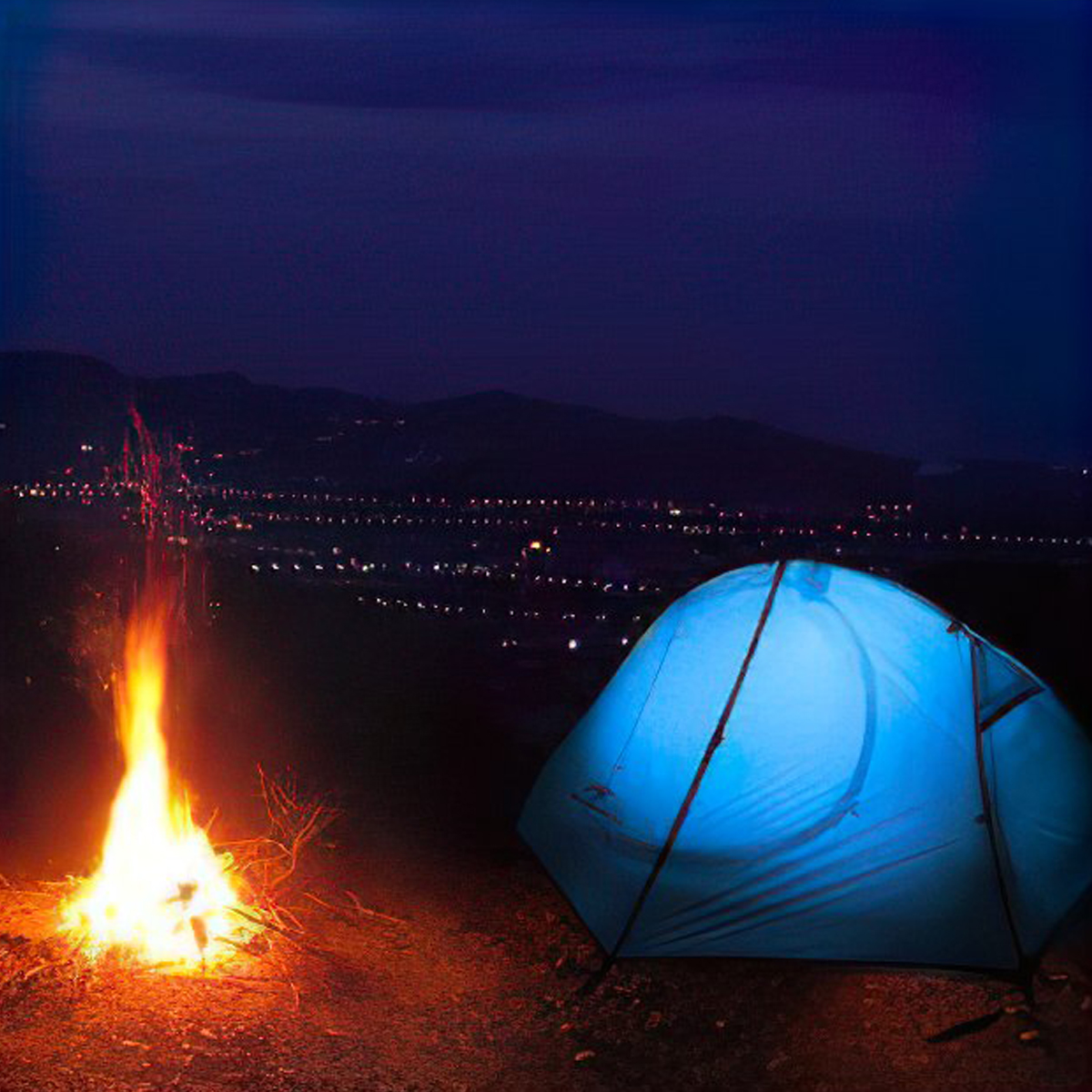 Naturehike NH18A095-D Lều Cắm Trại 1 Người Chính Hãng, Chống Nước, Chống Tia Uv